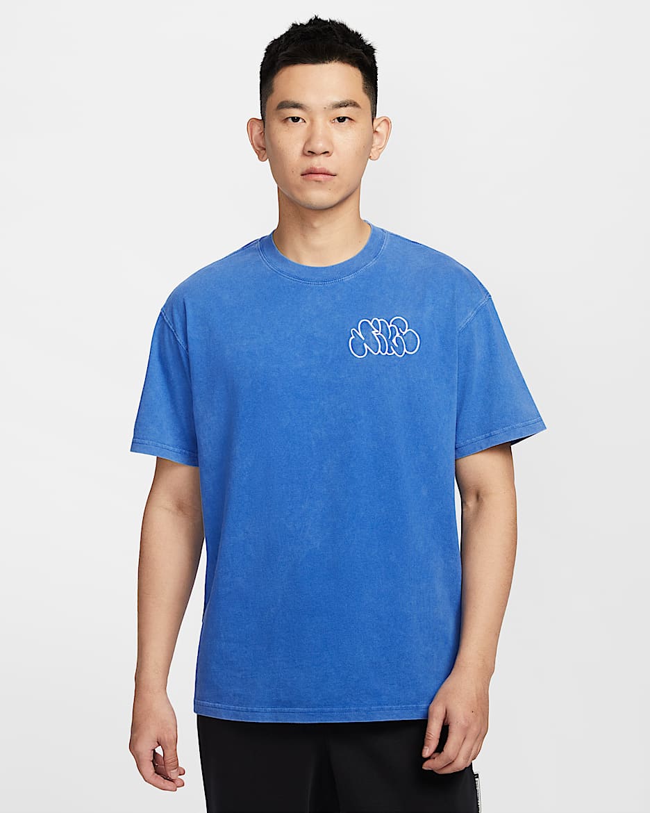 Nike 男子篮球T恤 - 游戏宝蓝