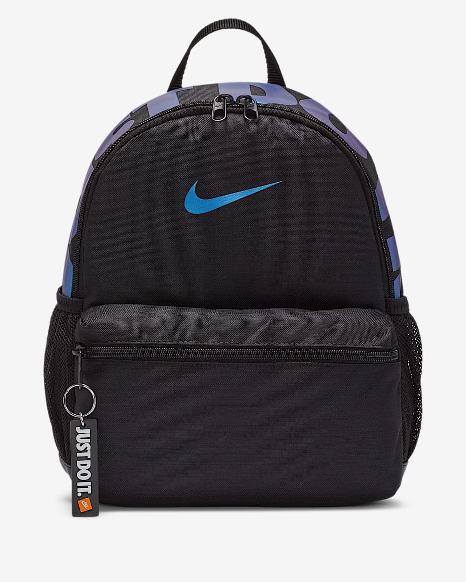 Nike Brasilia JDI 儿童双肩包 - 黑/黑/游戏宝蓝