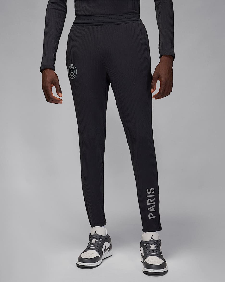 巴黎圣日耳曼足球俱乐部 Strike Elite Fourth Jordan Dri-FIT ADV 男子速干足球长裤 - 灰黑/灰黑/微粒灰