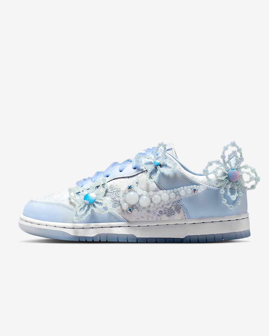 Nike Dunk Low Women's Artist Collection 耐克女性艺术家系列李宛妲Vanda同款女子运动鞋 - 山峰白/狼灰/氢蓝/紫蓝