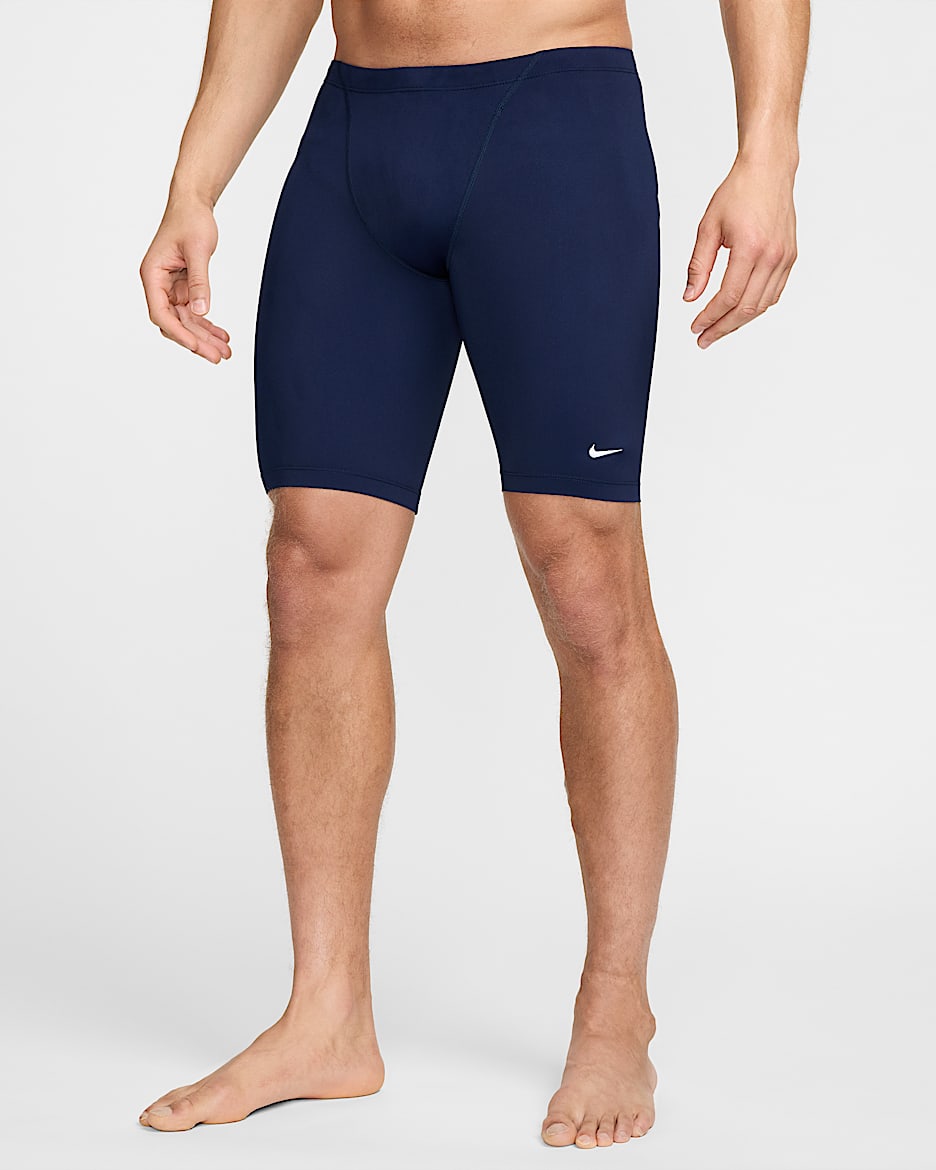 Nike Swim HydraStrong Essential 男子紧身泳裤 - 深藏青/深藏青/白色