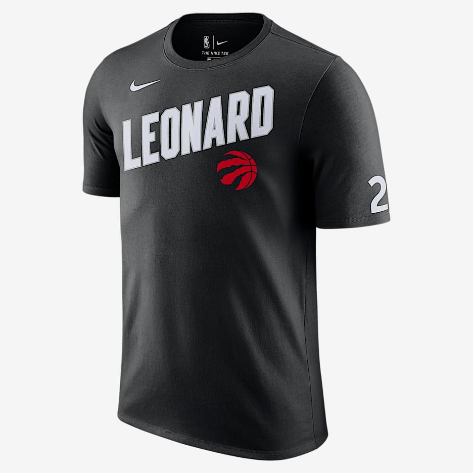 多伦多猛龙队 Nike Dri-FIT 男子 NBA T恤 - 黑