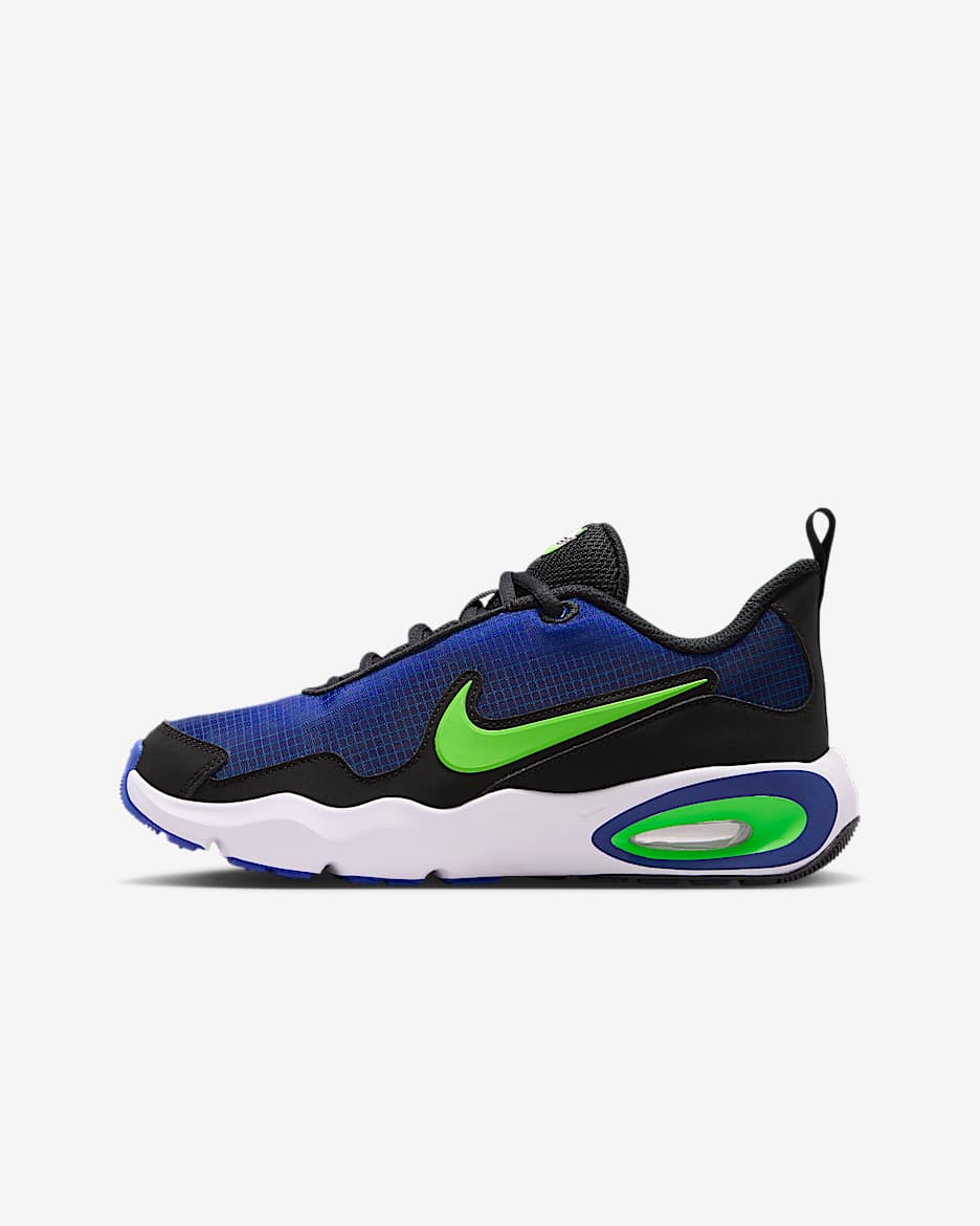 Nike Air Max Nova 大童运动鞋 - 赛车蓝/黑/白色/冲击绿