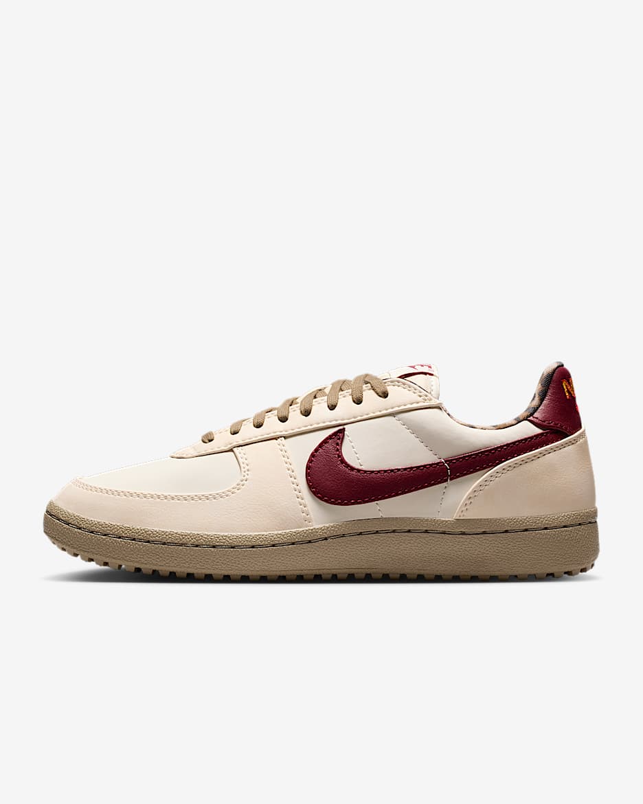 Nike Field General 女子薄底运动鞋 - 珍珠灰/卡其/珍珠白/队红