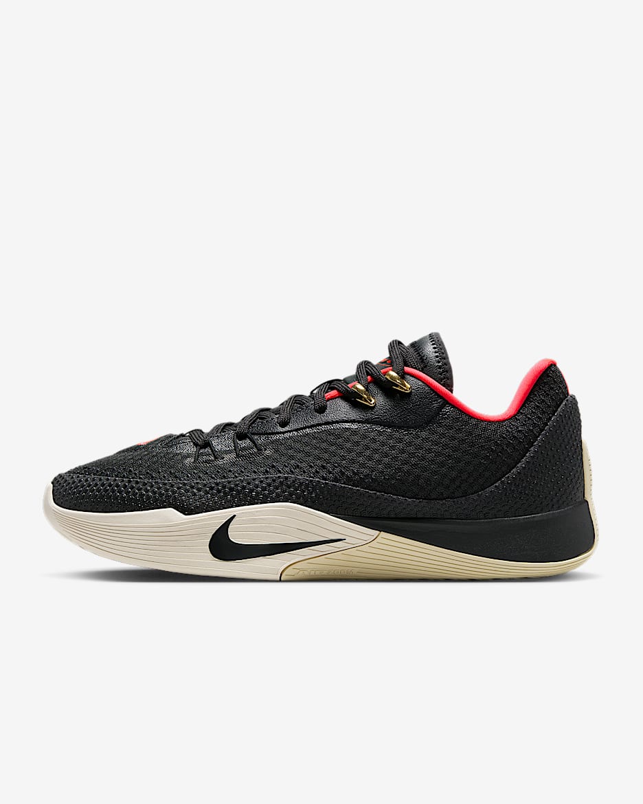 Nike S.T.  Flare EP 耐克气焰篮球鞋 - 暗烟灰/浅土褐/太阳红/黑