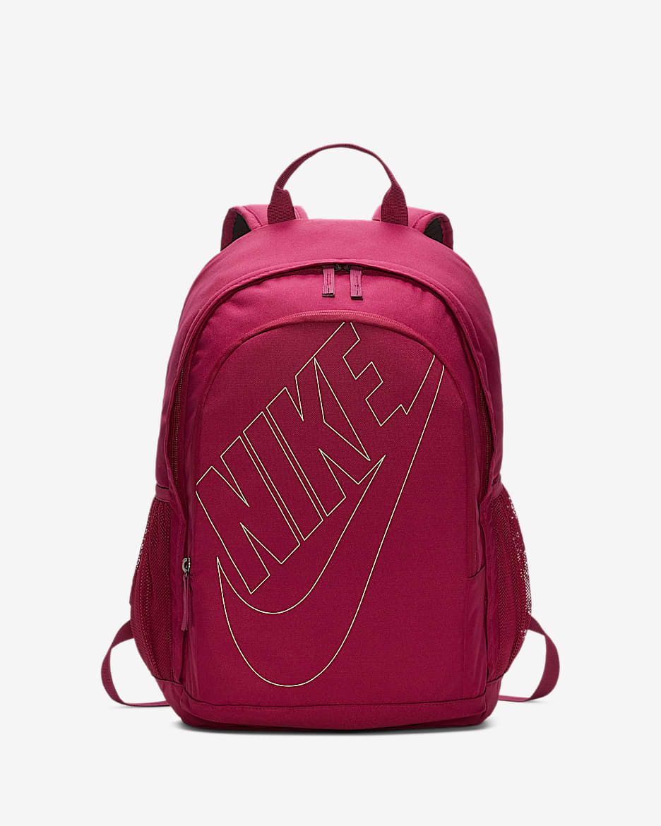 Nike Sportswear Hayward Futura 2.0 双肩包 - 正浆果红/正浆果红/霜杉木绿