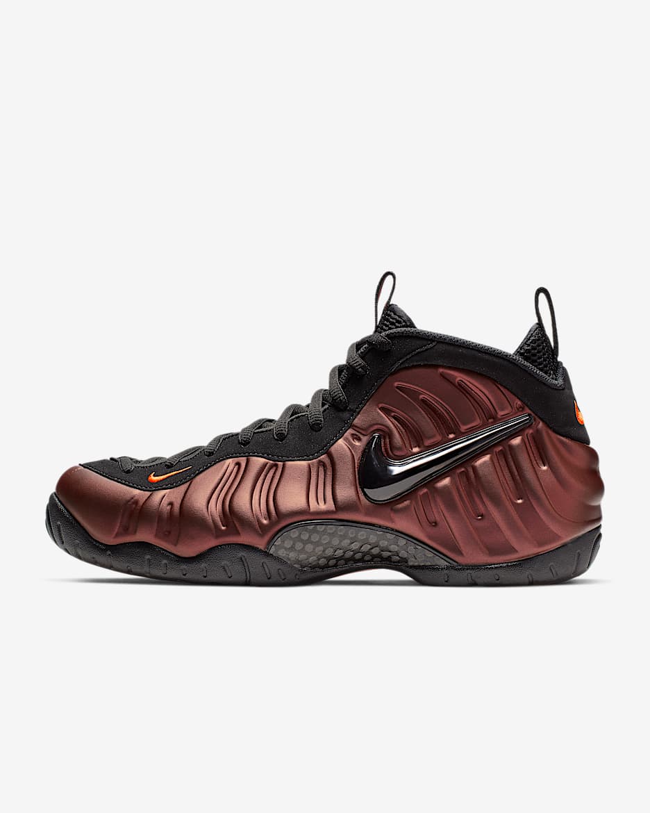 Nike Air Foamposite Pro 男子运动鞋 - 橙红/黑