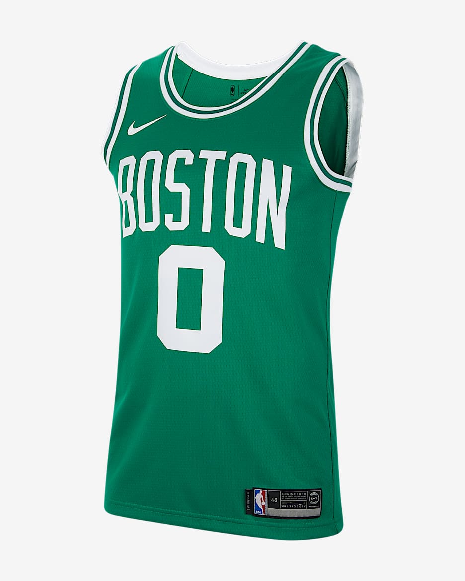 波士顿凯尔特人队 (Jayson Tatum) Icon Edition Nike NBA Jersey 男子球衣 - 苜蓿绿