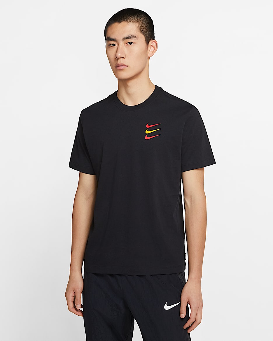 Nike F.C. 男子足球T恤 - 黑
