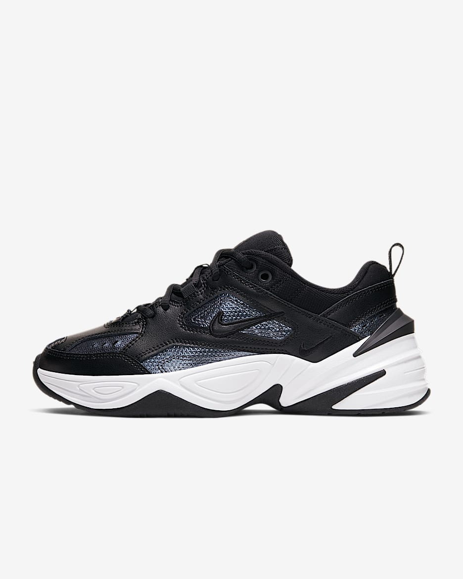 Nike M2K Tekno Essential 女子运动鞋老爹鞋 - 黑/金属赭/山峰白/黑