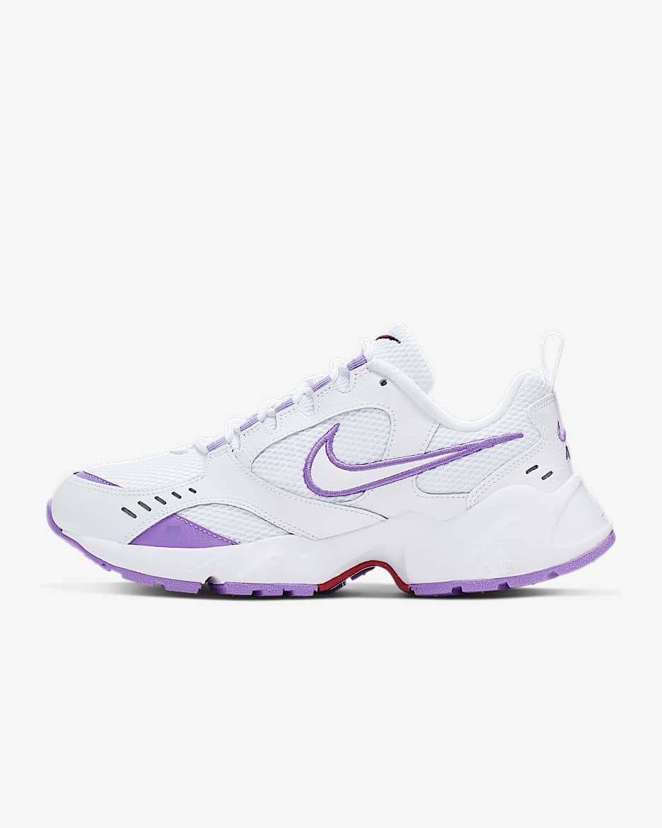 Nike Air Heights 女子运动鞋老爹鞋 - 白色/贵族红/白色