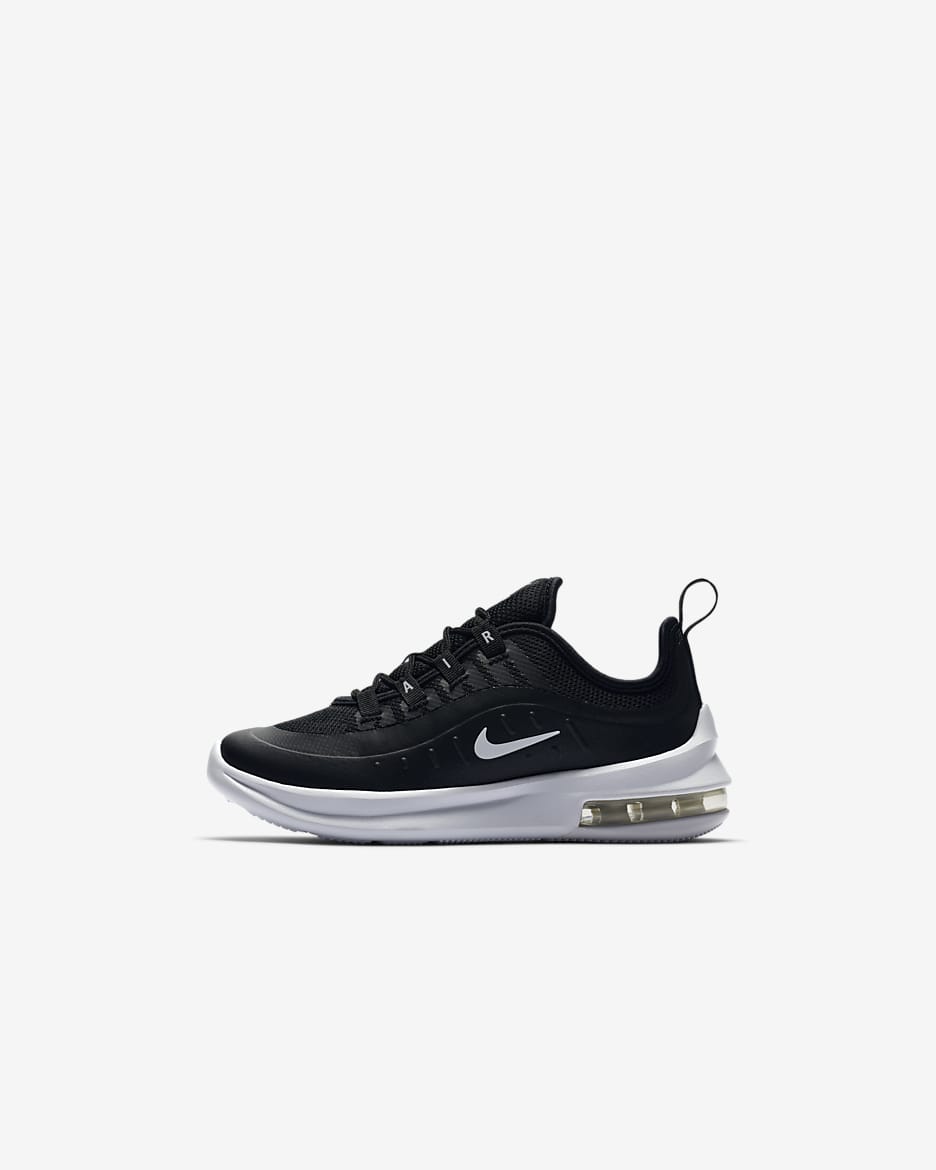 Nike Air Max Axis (PS) 幼童运动童鞋 - 黑/白色