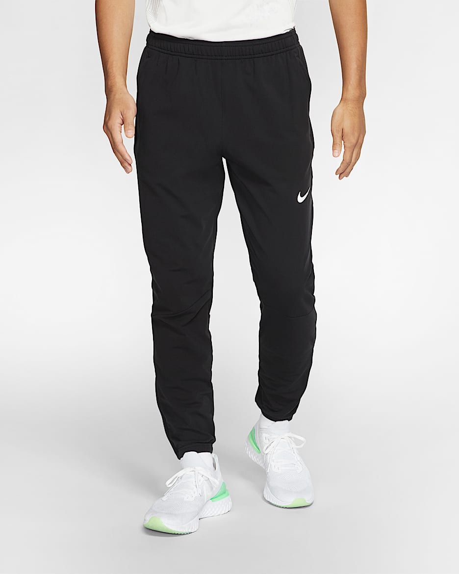 Nike Essential 男子跑步长裤 - 黑