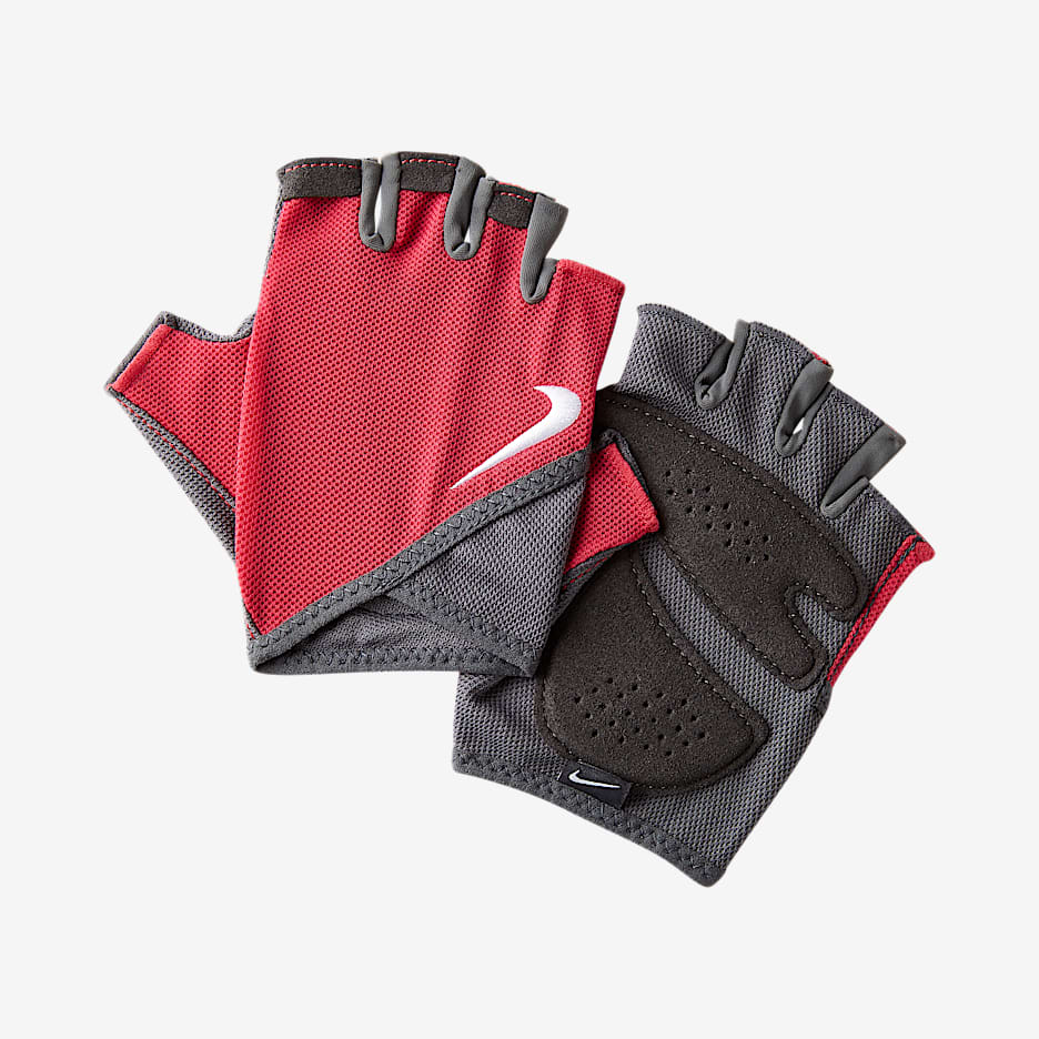 Nike Gym Essential 女子训练手套（1 副） - 暗灰/煤黑/白色