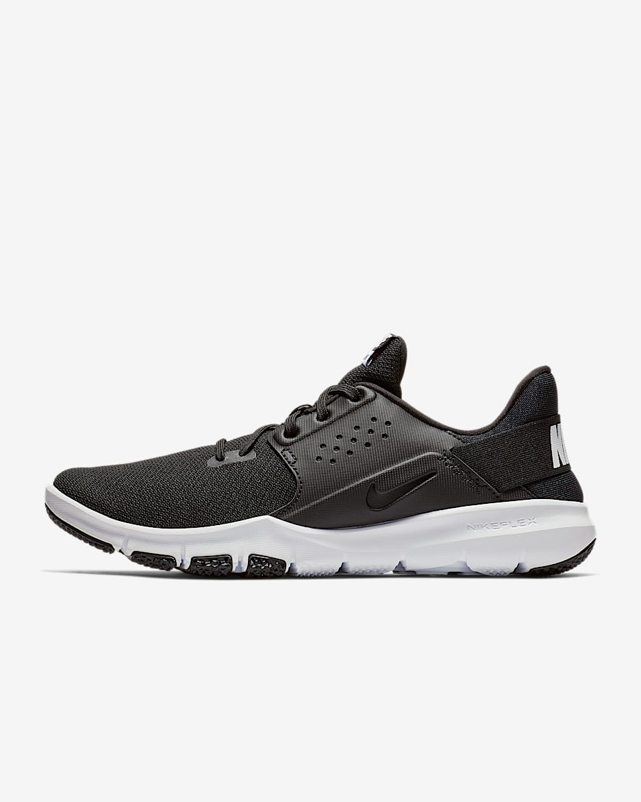 Nike Flex Control TR3 男子训练鞋 - 黑/白色/煤黑/黑