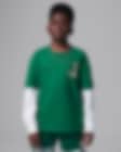 Low Resolution Jordan 大童贴片风假两件式长袖T恤