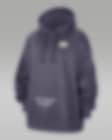 Low Resolution 洛杉矶湖人队 Courtside Jordan NBA 女子薄绒套头连帽衫