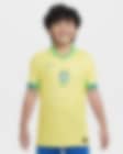 Low Resolution 2024 赛季巴西队主场球迷版 Nike Dri-FIT 大童速干舒爽足球球衣