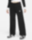 Low Resolution Nike Sportswear Club Fleece 女子中腰阔腿薄绒运动裤