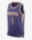 Low Resolution 2022/23 赛季菲尼克斯太阳队 Icon Edition Nike Dri-FIT NBA Swingman Jersey 男子球衣