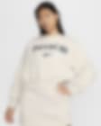 Low Resolution Nike Sportswear Phoenix Fleece 女子 Oversize 风加绒圆领标志运动衫