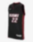 Low Resolution 2023/24 赛季迈阿密热火队 Icon Edition Nike NBA Swingman Jersey 大童（男孩）速干球衣