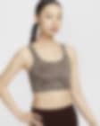 Low Resolution Nike Zenvy 女子扎染中强度支撑透气速干衬垫长款运动内衣