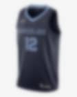 Low Resolution 2020 赛季孟菲斯灰熊队 (Ja Morant) Icon Edition Nike NBA Swingman Jersey 男子球衣