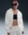 Low Resolution Nike Sportswear Phoenix Fleece 女子宽松短款全长拉链开襟加绒连帽衫