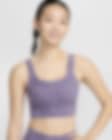 Low Resolution Nike Zenvy 女子扎染中强度支撑速干衬垫长款运动内衣