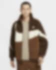 Low Resolution Nike Sportswear Swoosh 男子仿羊羔绒全长拉链开襟双面穿夹克