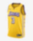 Low Resolution 洛杉矶湖人队 (Anthony Davis (NBA)) – City Edition Nike NBA Swingman Jersey 男子球衣