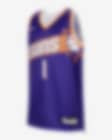 Low Resolution 2024/25 赛季菲尼克斯太阳队 (Devin Booker) Icon Edition Nike Dri-FIT NBA Swingman Jersey 德文布克大童（男孩）速干球衣