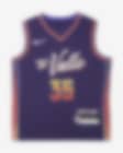 Low Resolution 2023/24 赛季菲尼克斯太阳队 (Kevin Durant) City Edition Nike NBA Jersey 幼童球衣