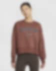 Low Resolution Nike Sportswear Phoenix Fleece 女子 Oversize 风加绒圆领标志运动衫
