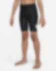 Low Resolution Nike Swim 3-D Swoosh 大童（男孩）紧身短裤