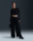 Low Resolution Nike Sportswear Collection 女子中腰褶裥法式毛圈长裤