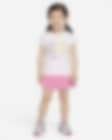 Low Resolution Nike 婴童T恤和短裙套装