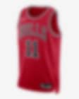 Low Resolution 2022/23 赛季芝加哥公牛队 Icon Edition Nike Dri-FIT NBA Swingman Jersey 男子速干球衣