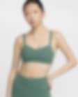 Low Resolution Nike Zenvy Strappy 女子柔软包裹低强度支撑速干衬垫运动内衣
