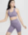 Low Resolution Nike Go 女子高强度包覆速干高腰口袋骑行短裤