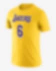 Low Resolution 洛杉矶湖人队 Courtside Nike NBA Player 男子T恤