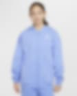 Low Resolution Nike Sportswear Club Fleece 大童 Oversize 风全长拉链开襟加绒连帽衫