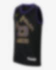 Low Resolution 2023/24 赛季洛杉矶湖人队 (LeBron James) City Edition Nike Dri-FIT NBA Swingman Jersey 大童（男孩）速干球衣