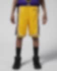 Low Resolution 2023/24 赛季洛杉矶湖人队 Icon Edition Nike NBA Swingman 大童（男孩）速干短裤