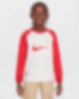 Low Resolution Nike Sportswear 耐克灵蛇迎新系列幼童长袖插肩上衣