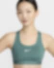 Low Resolution Nike Swoosh 女子中强度支撑速干衬垫运动内衣