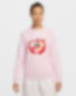 Low Resolution Nike Sportswear Phoenix Fleece 情人节女子圆领运动衫