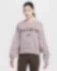 Low Resolution Nike Sportswear Phoenix Fleece 女子 Oversize 风加绒圆领标志运动衫