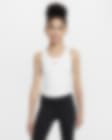 Low Resolution Nike One Fitted Dri-FIT 大童（女孩）速干背心